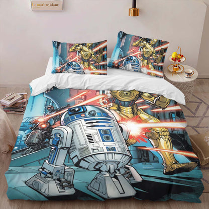 Star Wars Dark Droids Robot Duvet Cover 2