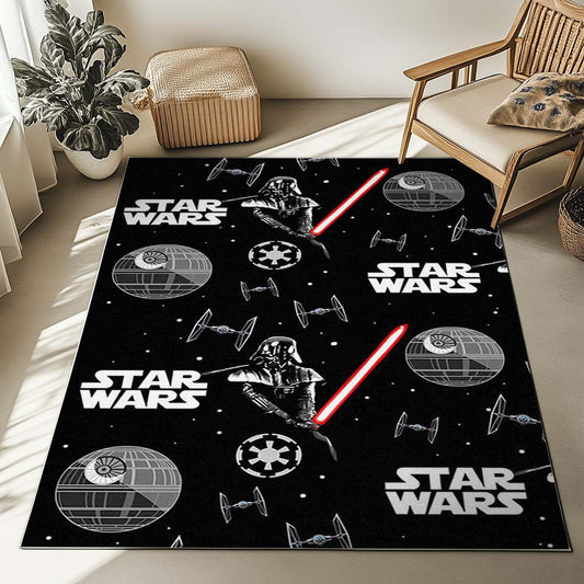 Star Wars Darth Vader and Space Rug