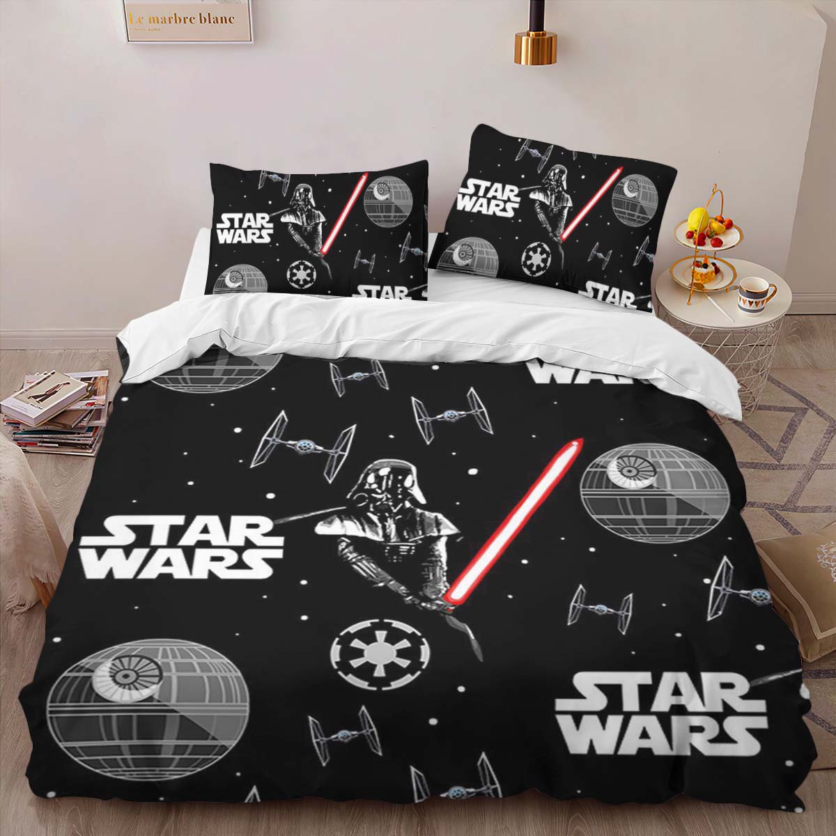 Star Wars Darth Vader and Space Duvet Cover 2