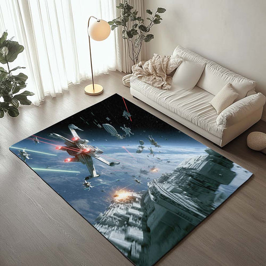 Star Wars Space battle Rug