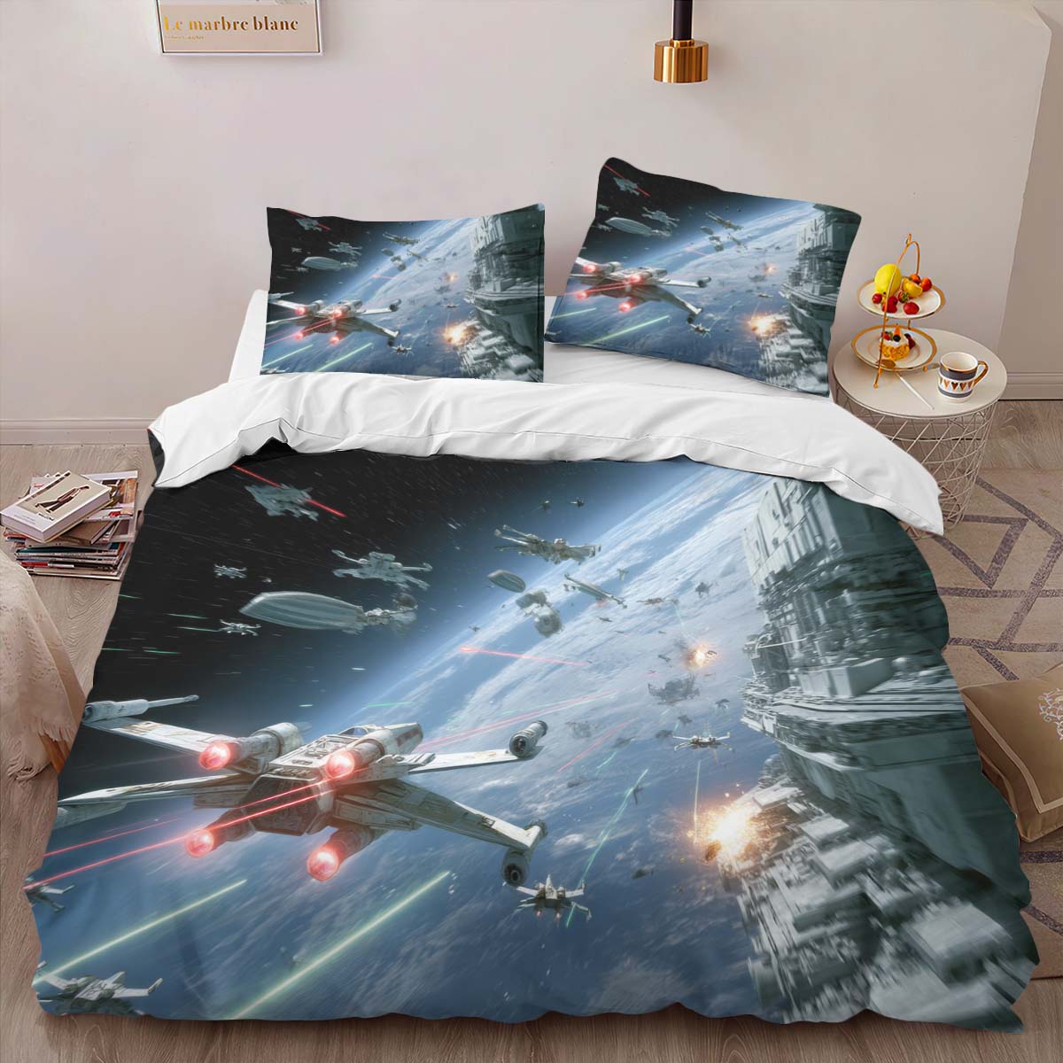 Star Wars Space battle Duvet Cover 2