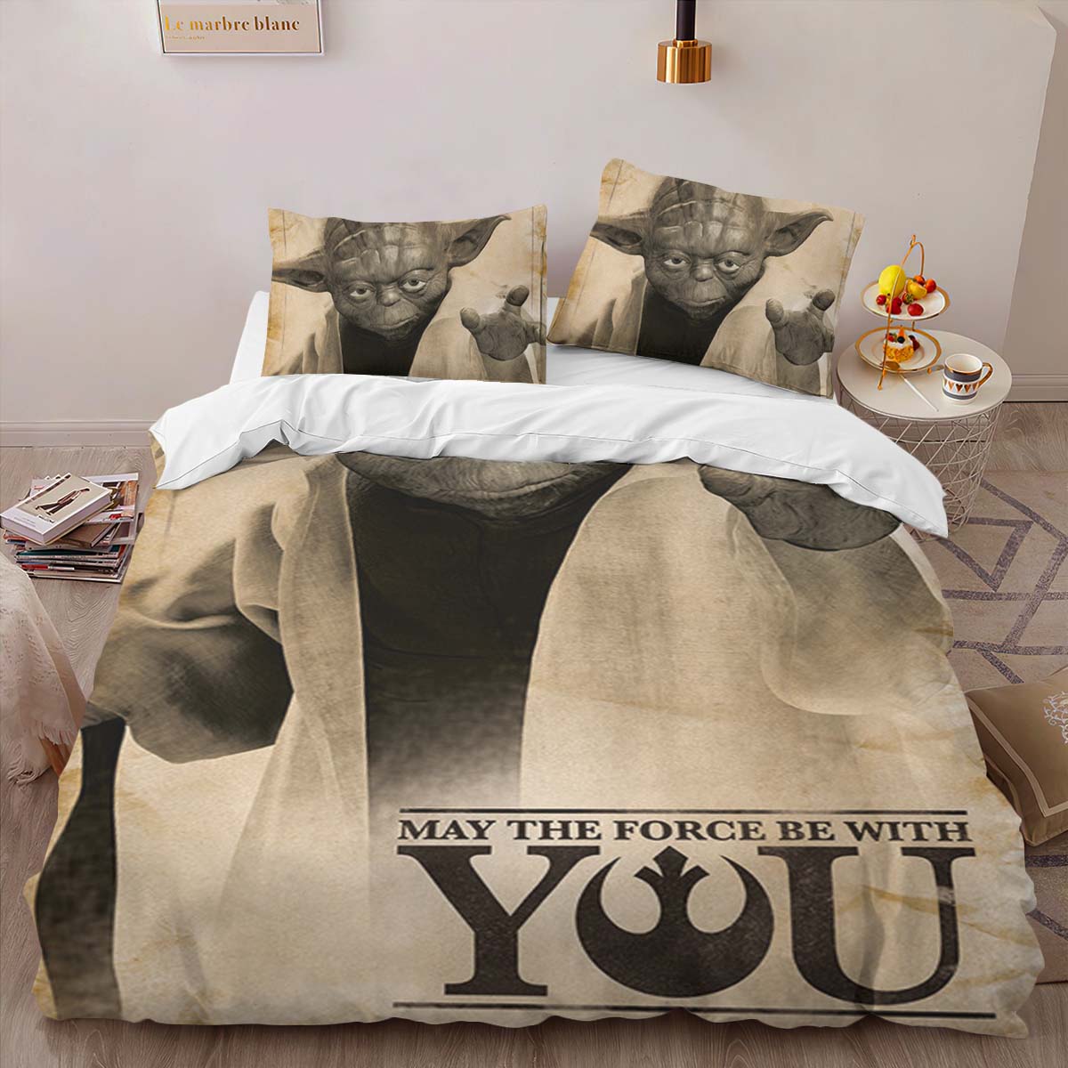 Star Wars Yoda May The Force Be With You Duvet Cover 2