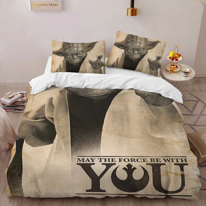Star Wars Yoda May The Force Be With You Duvet Cover 2