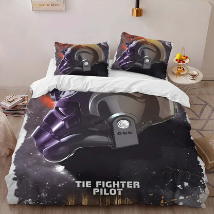 Star wars tie fighter pilot Duvet Cover 2