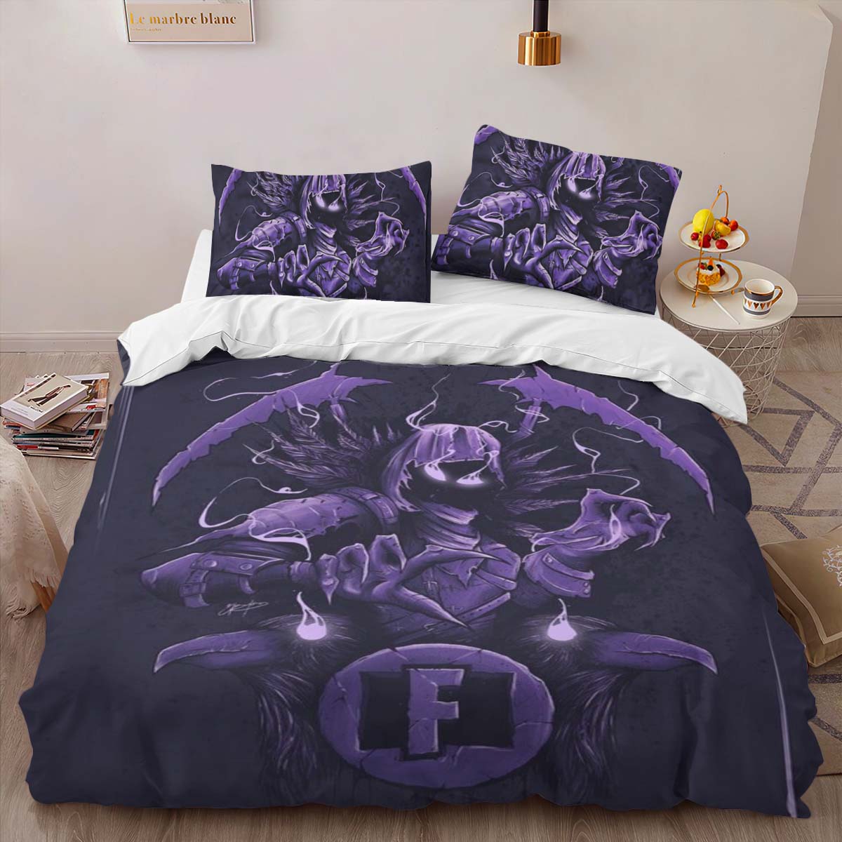 Storm Wild Raven Fortnite Skin 05 Duvet Cover 2