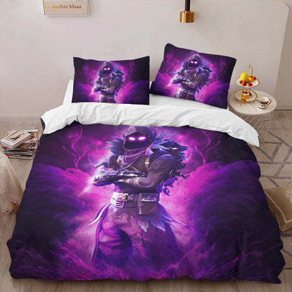 Storm Wild Raven Fortnite Skin Duvet Cover 2