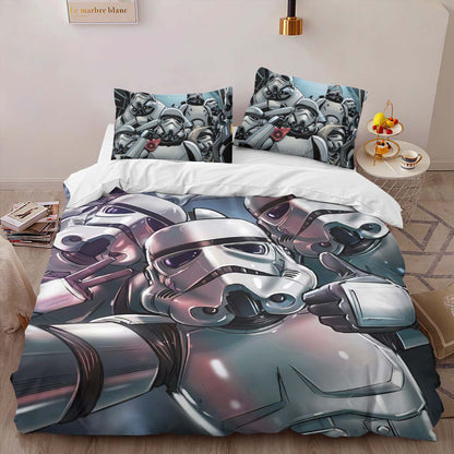 Stormtrooper Selfie Duvet Cover 2