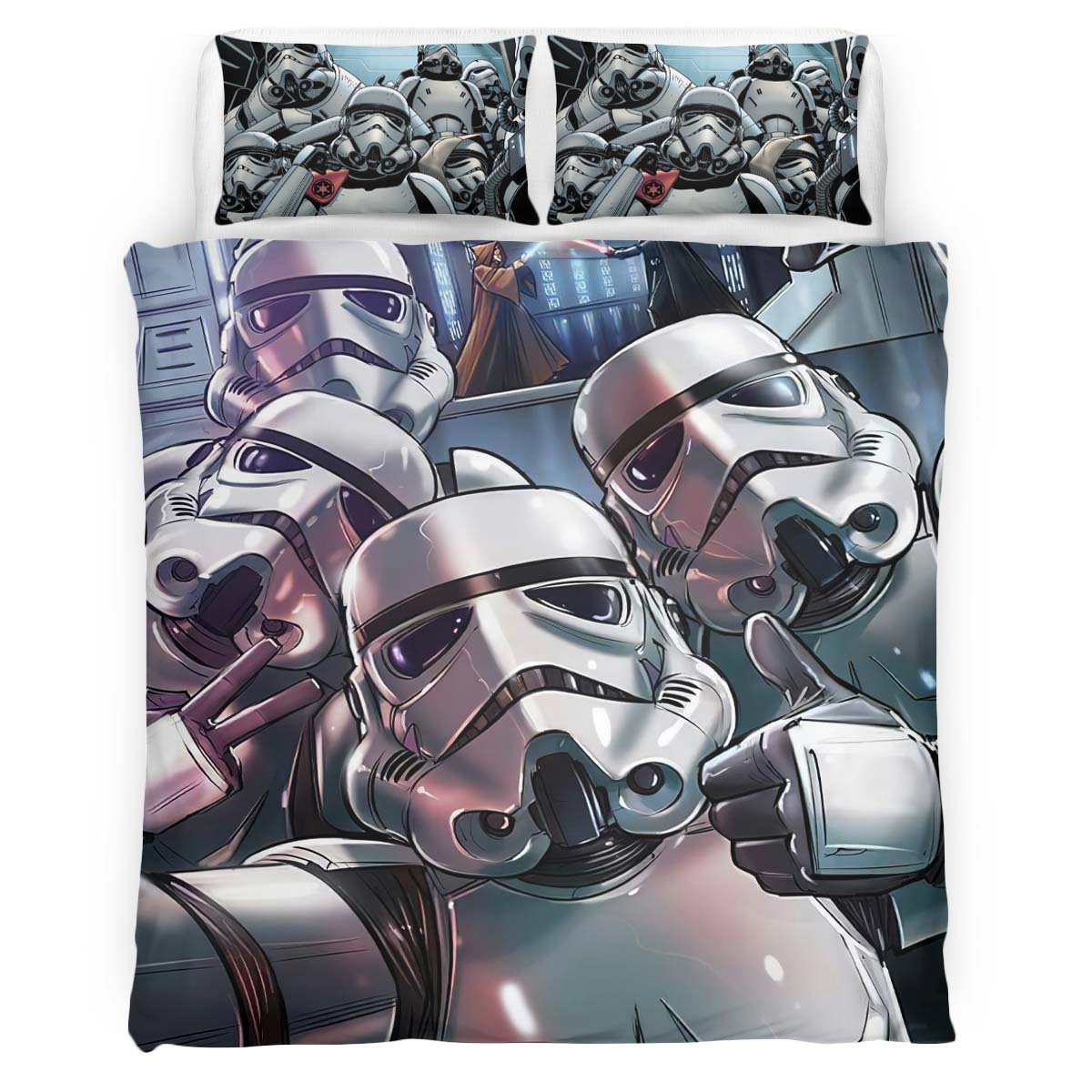 Stormtrooper Selfie Duvet Cover