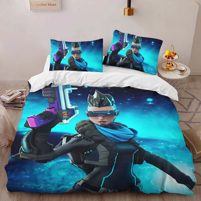 Summit Seeker Evie Fortnite Chapter 3 cyberpunk Duvet Cover 2