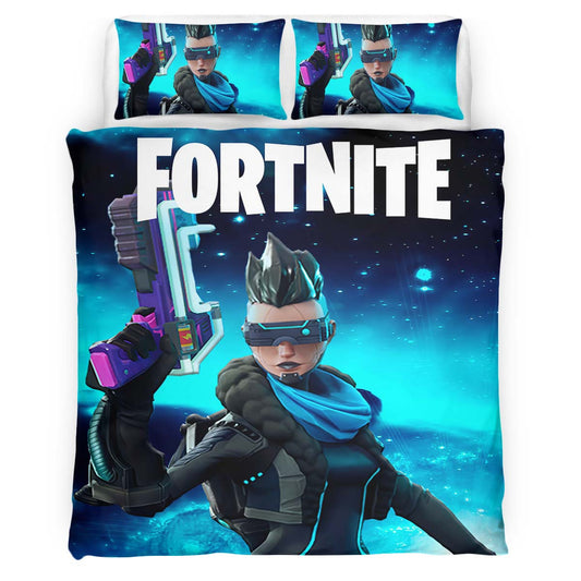 Summit Seeker Evie Fortnite Chapter 3 cyberpunk Duvet Cover