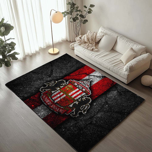 Sunderland A.F.C FC EFL Championship Cracked wall effect Rug