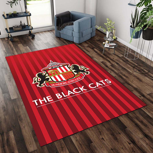 Sunderland A.F.C FC EFL Championship The Black Cats Rug