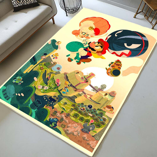 Super Mario 16 Rug
