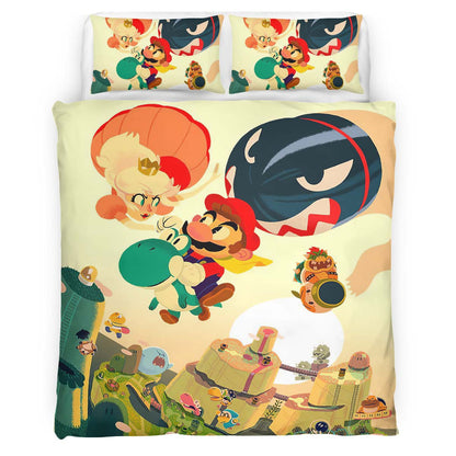 Super Mario 16 Duvet Cover