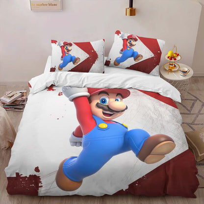 Super Mario 18 Duvet Cover 2