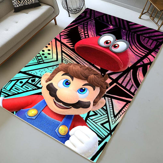 Super Mario 19 Rug