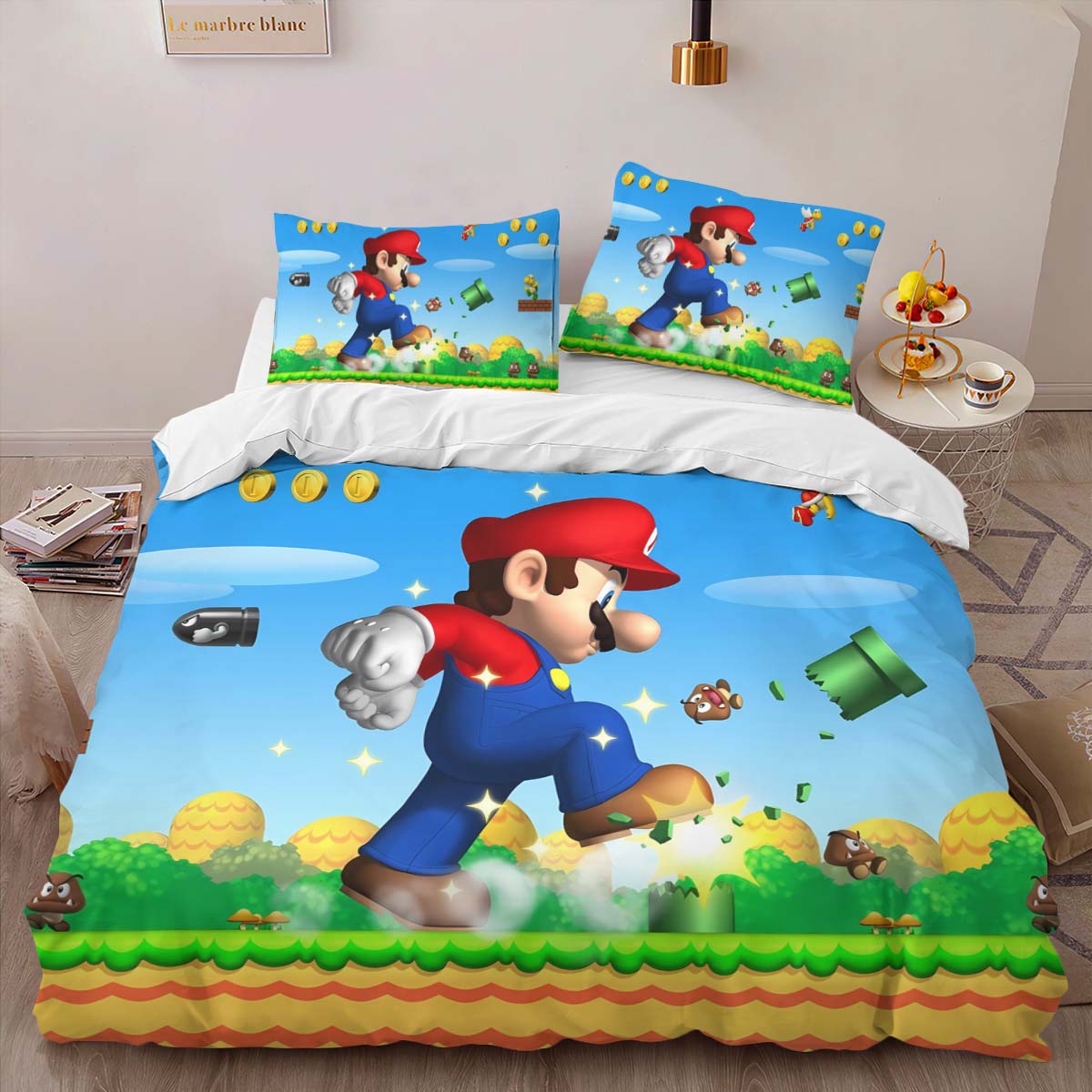 Super Mario 7 Duvet Cover 2