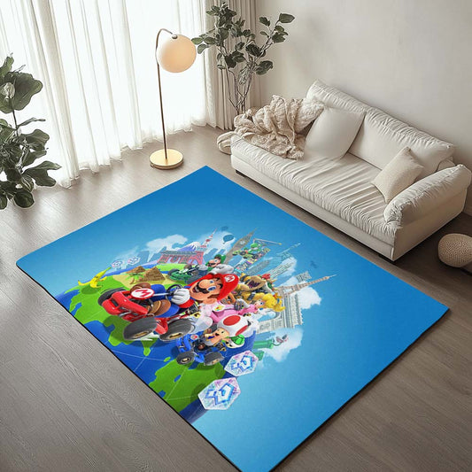 Super Mario Characters 10 Rug