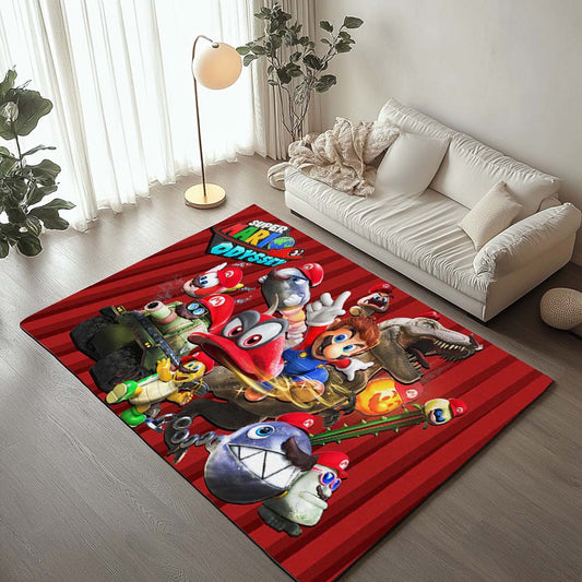 Super Mario Characters 19 Rug