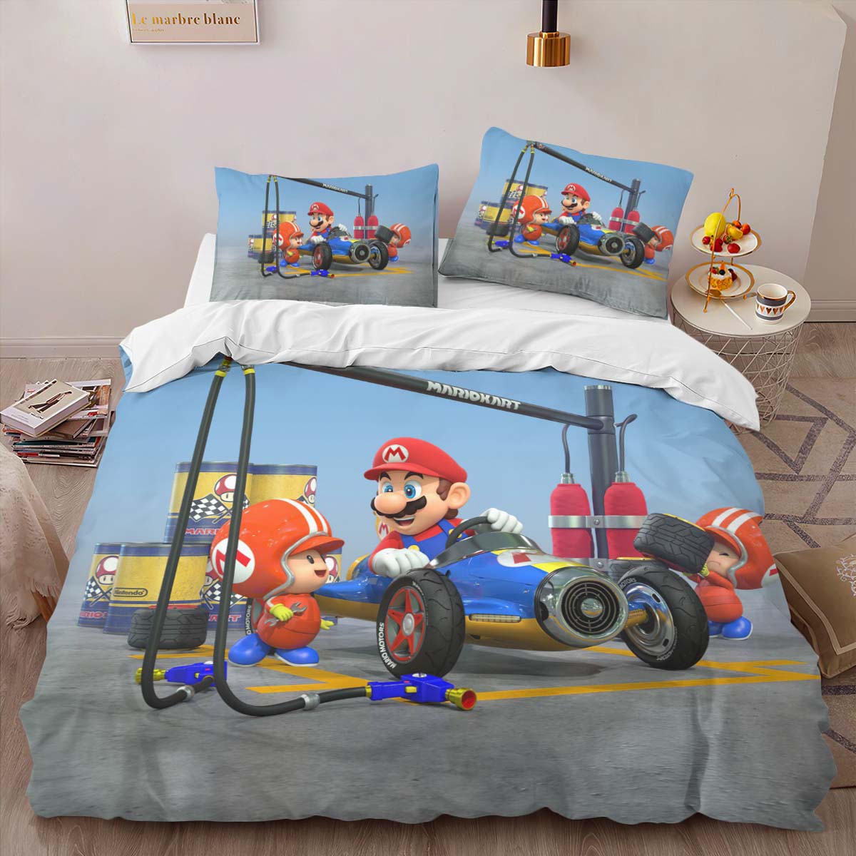 Super Mario Characters 2 Duvet Cover 2