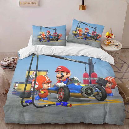 Super Mario Characters 2 Duvet Cover 2