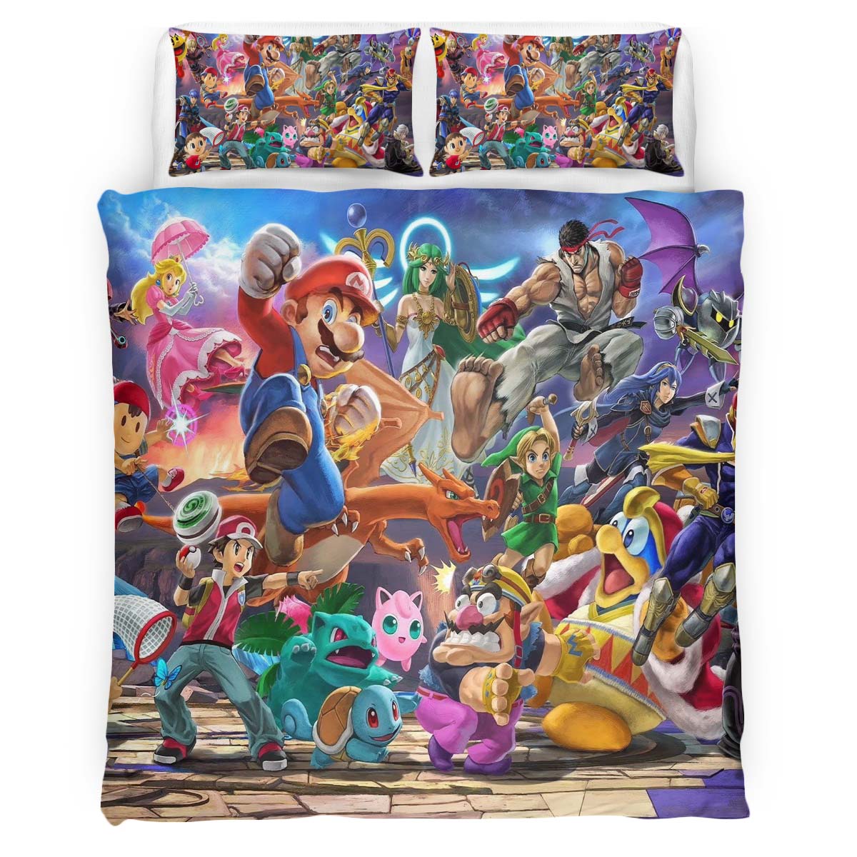 Super Mario Characters 20 Duvet Cover