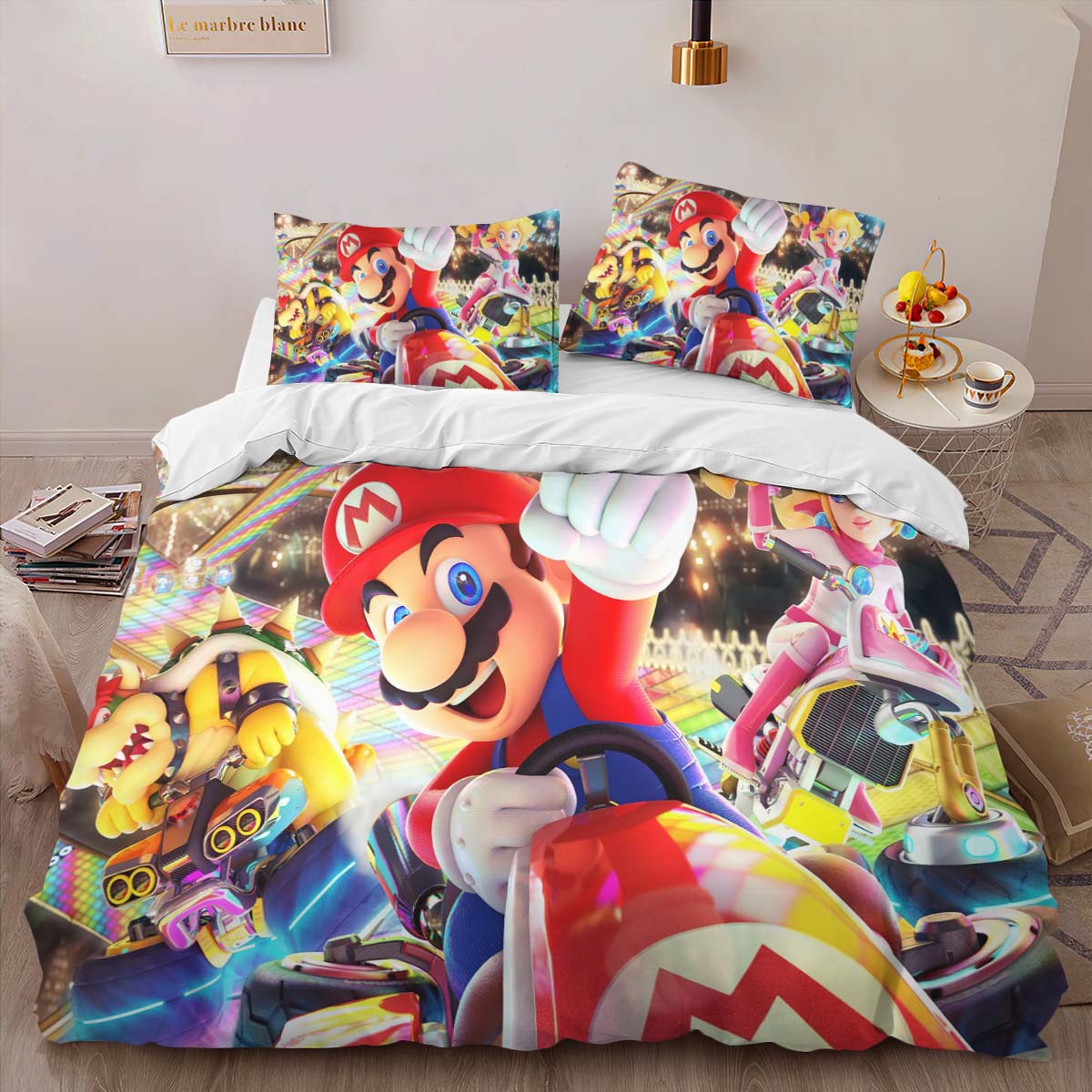Super Mario Characters 21 Duvet Cover 2