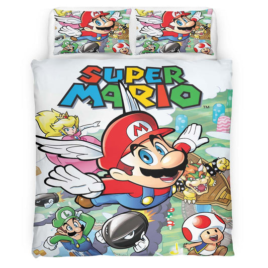 Super Mario Characters 23 Duvet Cover