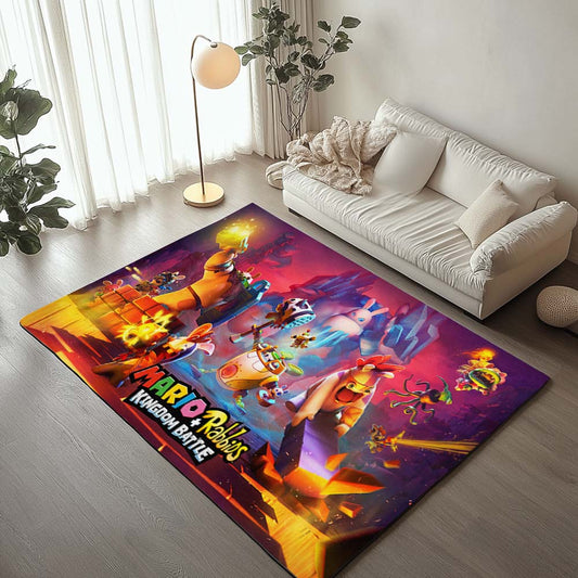 Super Mario Characters 24 Rug
