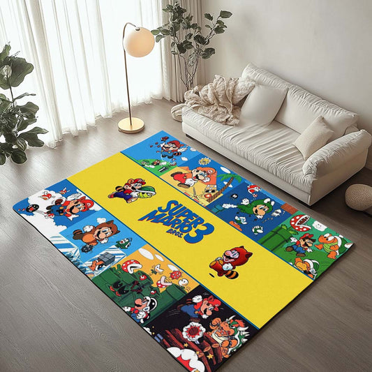 Super Mario Characters 28 Rug