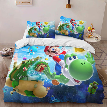 Super Mario Characters 3 Duvet Cover 2