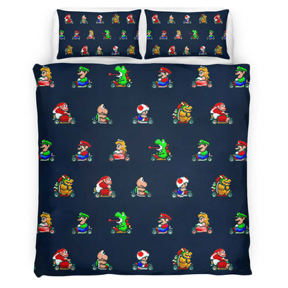 Super Mario Characters 30 Duvet Cover