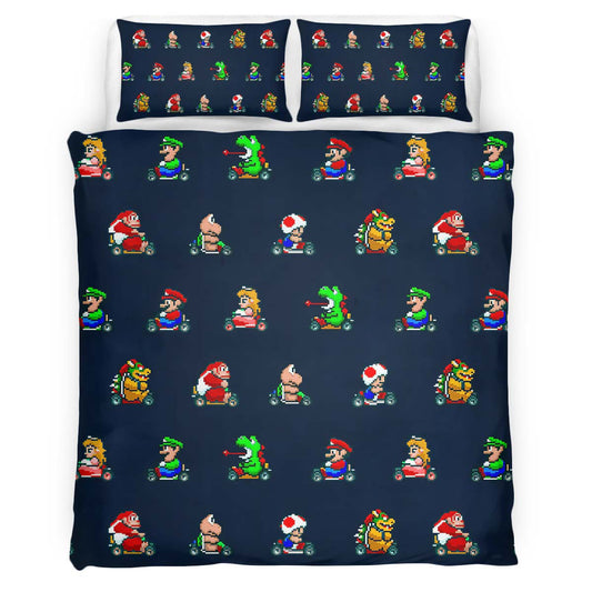 Super Mario Characters 30 Duvet Cover