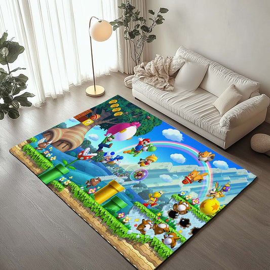 Super Mario Characters 32 Rug