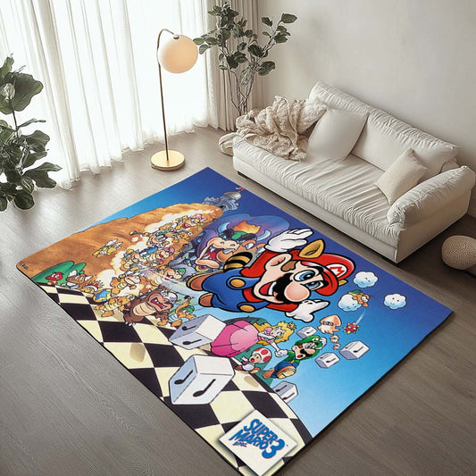 Super Mario Characters 33 Rug