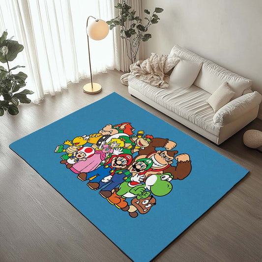 Super Mario Characters 35 Rug