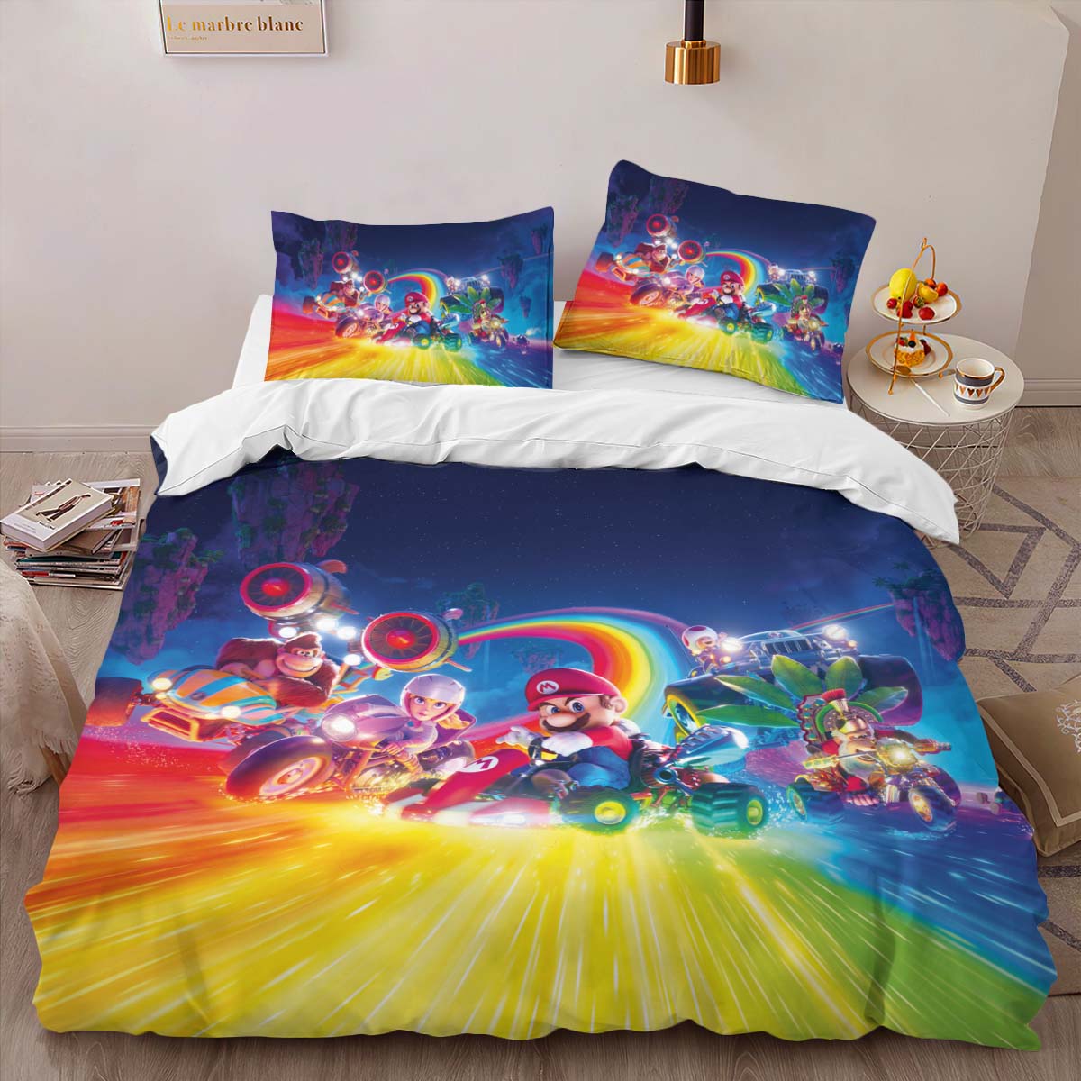 Super Mario Characters 38 Duvet Cover 2