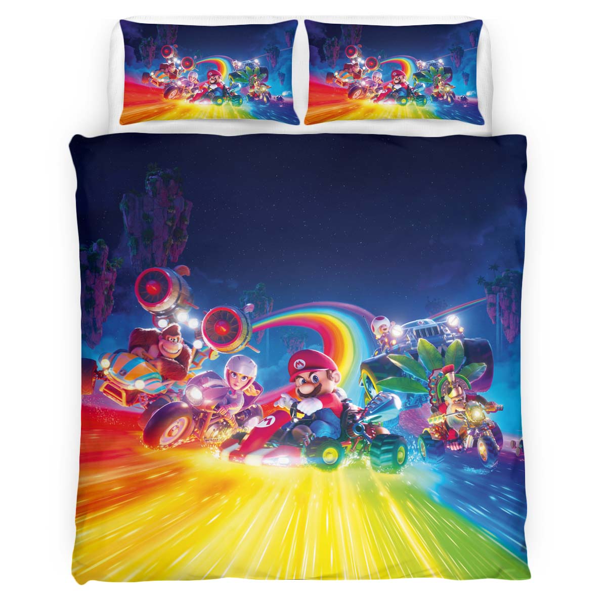 Super Mario Characters 38 Duvet Cover
