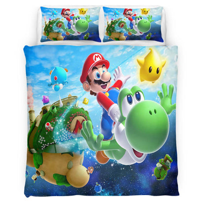 Super Mario Characters 3 Duvet Cover
