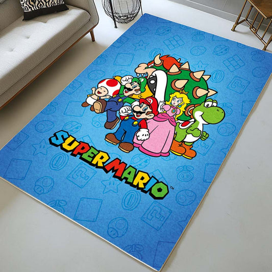 Super Mario Characters 40 Rug