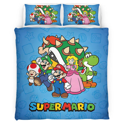 Super Mario Characters 40 Duvet Cover