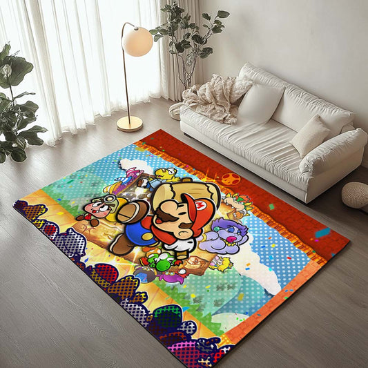 Super Mario Characters 41 Rug