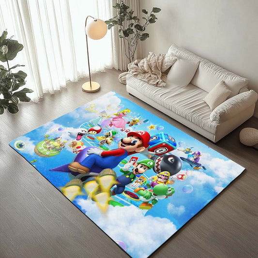 Super Mario Characters 42 Rug