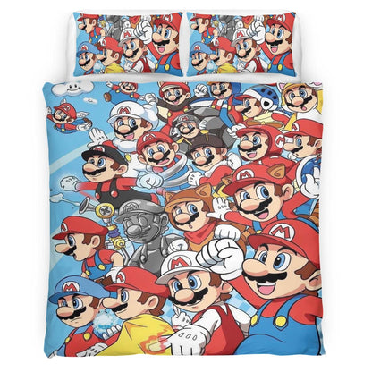 Super Mario Characters 45 Duvet Cover