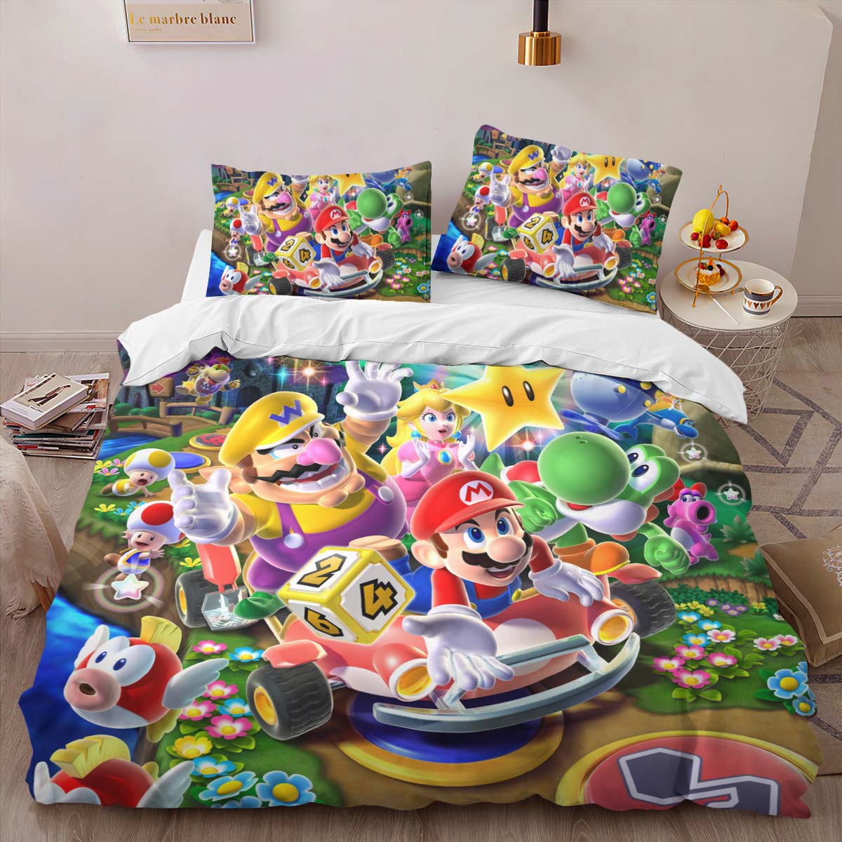 Super Mario Characters Duvet Cover 2