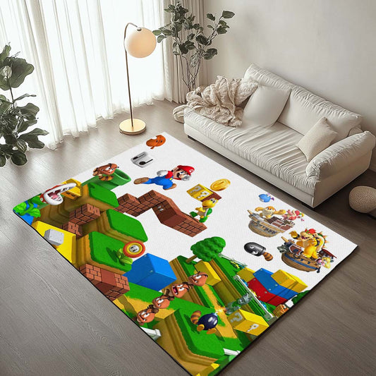 Super Mario Game 2 Rug