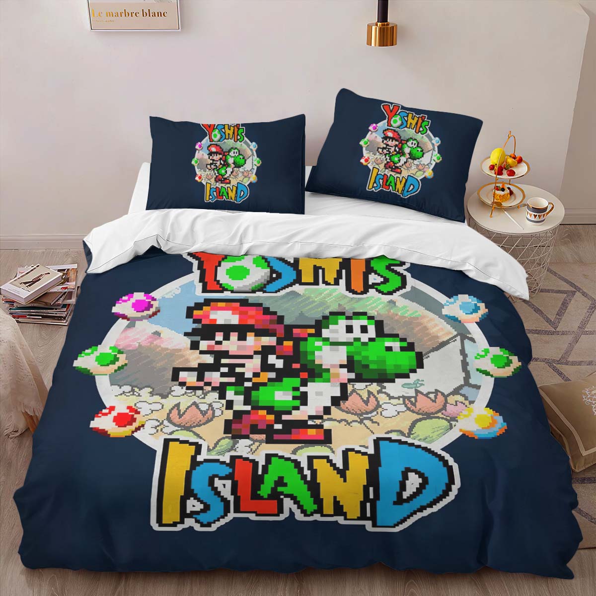 Super Mario Yoshis Island Duvet Cover 2