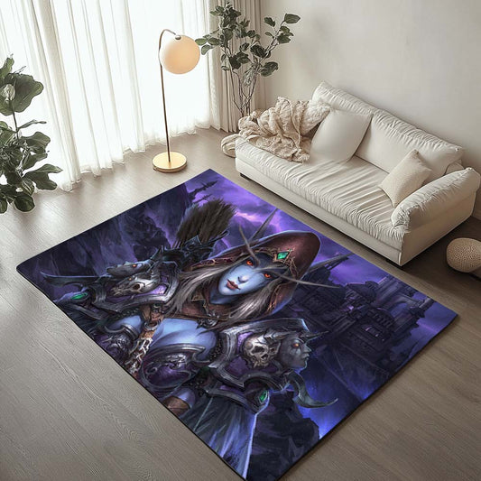 Sylvanas Windrunner World of Warcraft WOW Rug