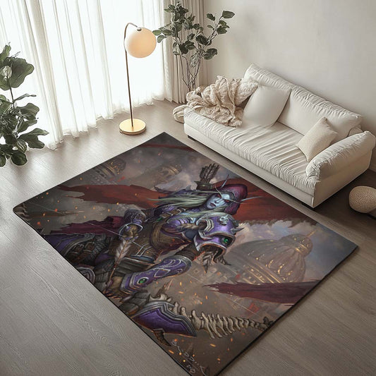Sylvanas Windrunner World of Warcraft WOW 3 Rug