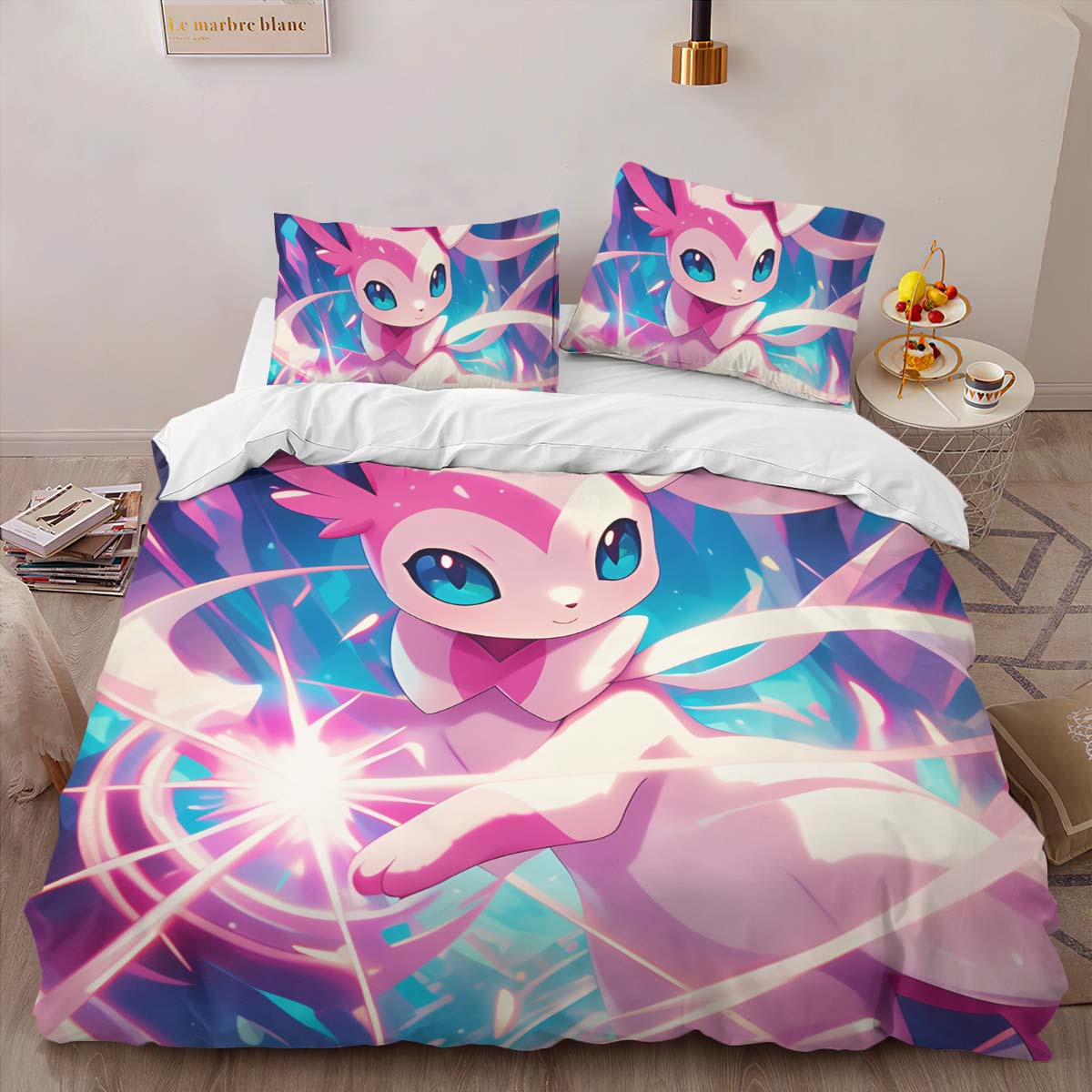 Sylveon Pokemon 11 Duvet Cover 2